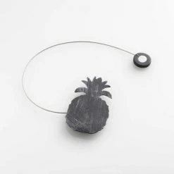 Paris Prix Embrasse De Rideau Aimantée Ghana 30cm Noir