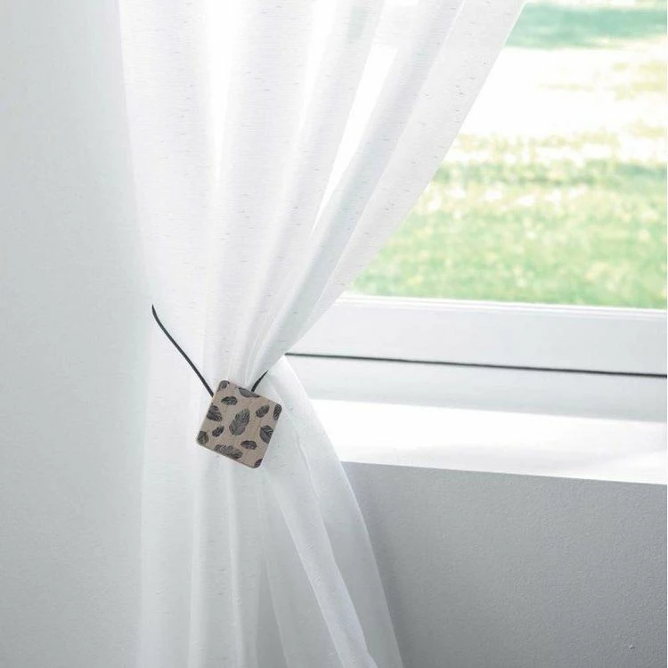 Paris Prix Embrasse De Rideau Aimantée Florena 43cm Noir 4 Paris Prix Embrasse De Rideau Aimantée Florena 43cm Noir – Image 2