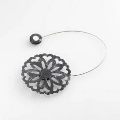 Paris Prix Embrasse De Rideau Aimantée Emmy 30cm Noir