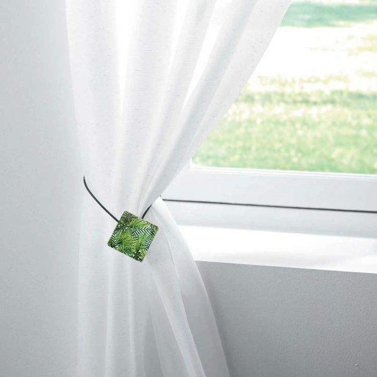 Paris Prix Embrasse De Rideau Aimantée Eres 43cm Vert 4 Paris Prix Embrasse De Rideau Aimantée Eres 43cm Vert – Image 2