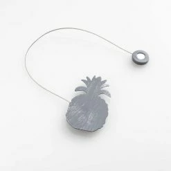 Paris Prix Embrasse De Rideau Aimantée Ghana 30cm Gris