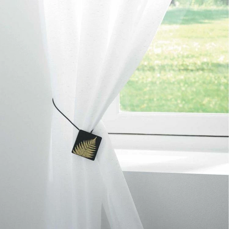 Paris Prix Embrasse De Rideau Aimantée Lisette 43cm Noir 4 Paris Prix Embrasse De Rideau Aimantée Lisette 43cm Noir – Image 2