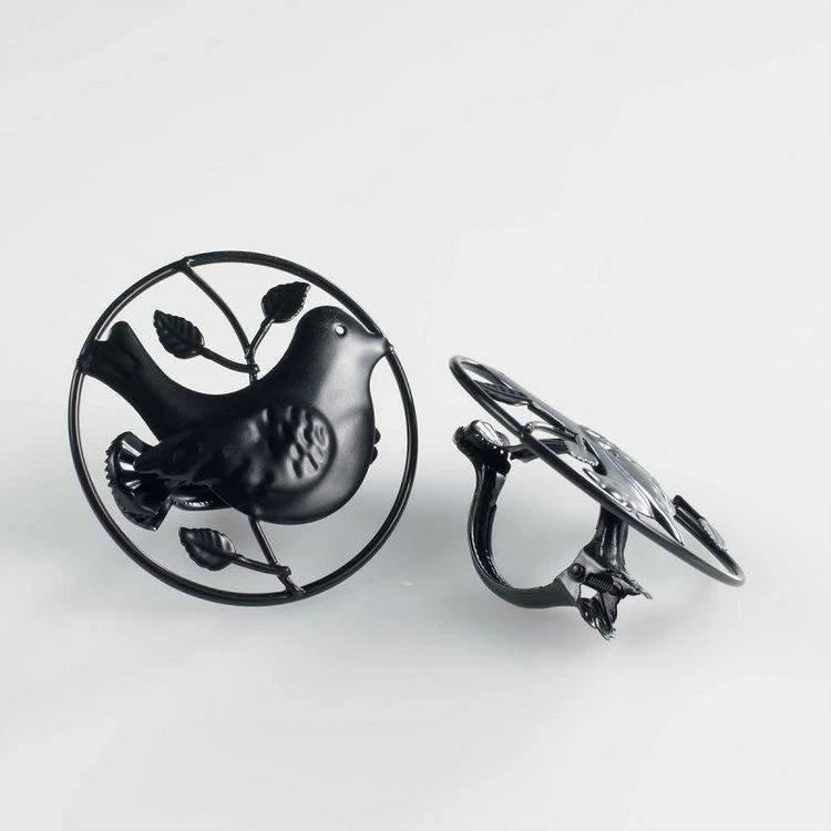 Paris Prix Lot De 2 Embrasses De Rideau Passero 8cm Noir 3 Paris Prix Lot De 2 Embrasses De Rideau Passero 8cm Noir