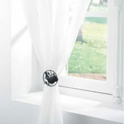 Paris Prix Lot De 2 Embrasses De Rideau Passero 8cm Noir 6 Paris Prix Lot De 2 Embrasses De Rideau Passero 8cm Noir -Auchan Boutique B2CD 3975