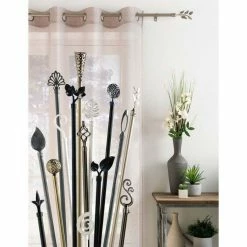 Paris Prix Kit Tringle Déco Extensible Louis 120-210cm Blanc -Auchan Boutique B2CD 4035