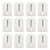Paris Prix Lot De 12 Crochets Adhésifs Tringle à Rideau 2cm Blanc