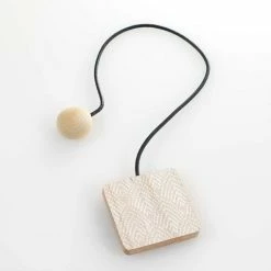 Paris Prix Embrasse De Rideau Aimantée Lakos 43cm Blanc