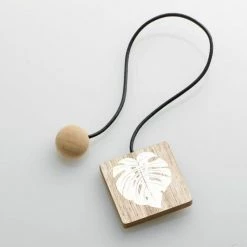 Paris Prix Embrasse De Rideau Aimantée Caducia 43cm Blanc