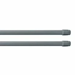Paris Prix Lot De 2 Tringles Extensibles Lio 100-140cm Gris