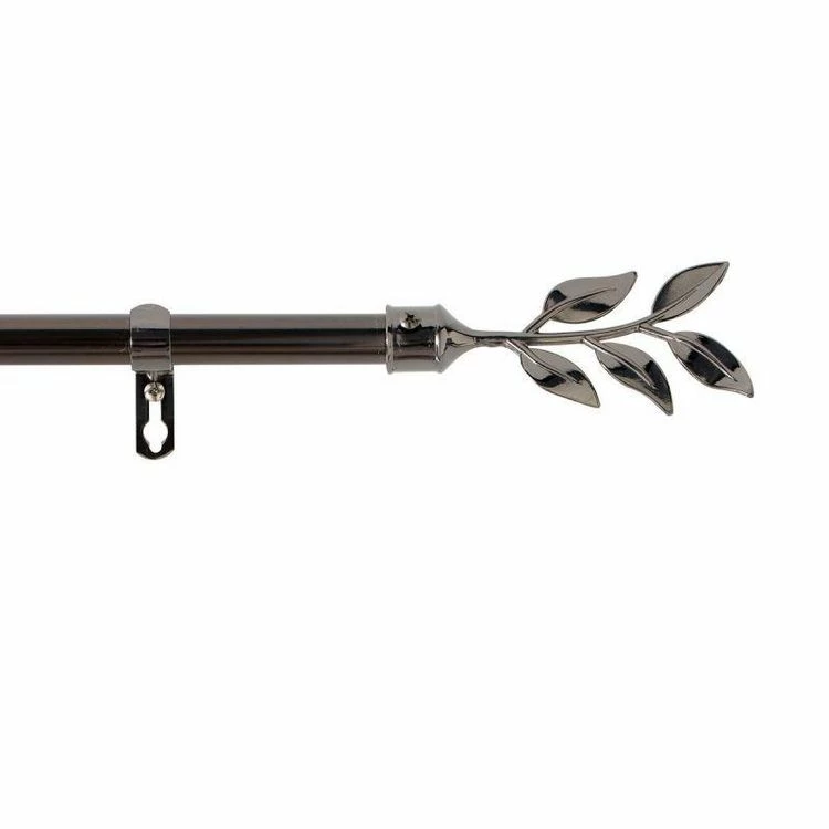 Paris Prix Kit Tringle Déco Extensible Banzaï 120-210cm Nickel 3 Paris Prix Kit Tringle Déco Extensible Banzaï 120-210cm Nickel