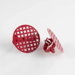 Paris Prix Lot De 2 Embrasses De Rideau Rondoline 7cm Rouge