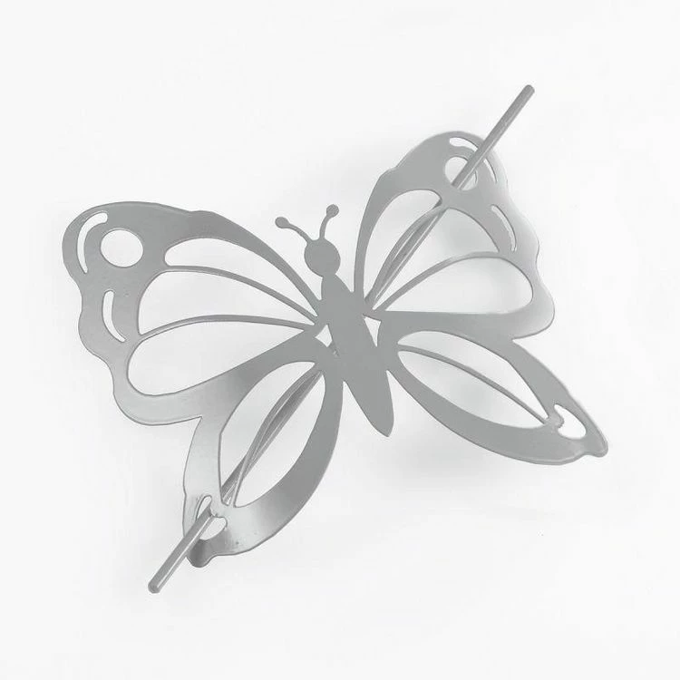 Paris Prix Embrasse De Rideau Broche Farfalina 16cm Gris 3 Paris Prix Embrasse De Rideau Broche Farfalina 16cm Gris