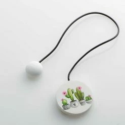 Paris Prix Embrasse De Rideau Aimantée Quatrus 43cm Vert