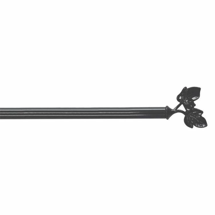 Paris Prix Tringle Déco Extensible Feuillina 60-80cm Anthracite 3 Paris Prix Tringle Déco Extensible Feuillina 60-80cm Anthracite