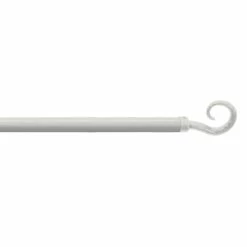 Paris Prix Tringle Déco Extensible Spiralia 40-60cm Blanc