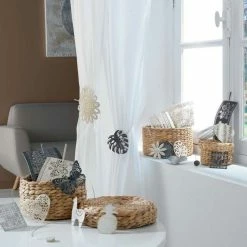 Paris Prix Embrasse De Rideau Aimantée Moderno 30cm Blanc -Auchan Boutique B2CD 4182