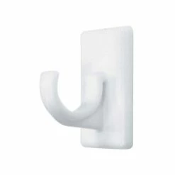 Paris Prix Lot De 2 Supports Adhésifs Courts Bistrot 11cm Blanc