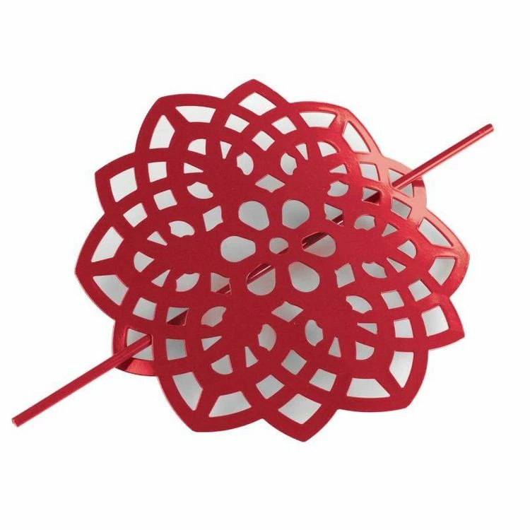 Paris Prix Embrasse De Rideau Broche Rosae 17cm Rouge 3 Paris Prix Embrasse De Rideau Broche Rosae 17cm Rouge