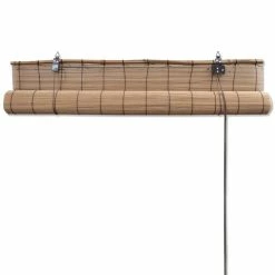 VIDAXL Stores Roulants En Bambou 2 Pcs Marron 120x220 Cm -Auchan Boutique B2CD 4215
