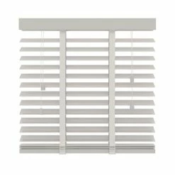 DECOSOL Decosol Store Horizontal Bois 50 Mm 60x180 Cm Blanc -Auchan Boutique B2CD 4309