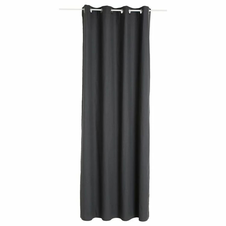 ATMOSPHERA Rideau Panama - 140 X 260 Cm - Gris Foncé 5 ATMOSPHERA Rideau Panama - 140 X 260 Cm - Gris Foncé – Image 3