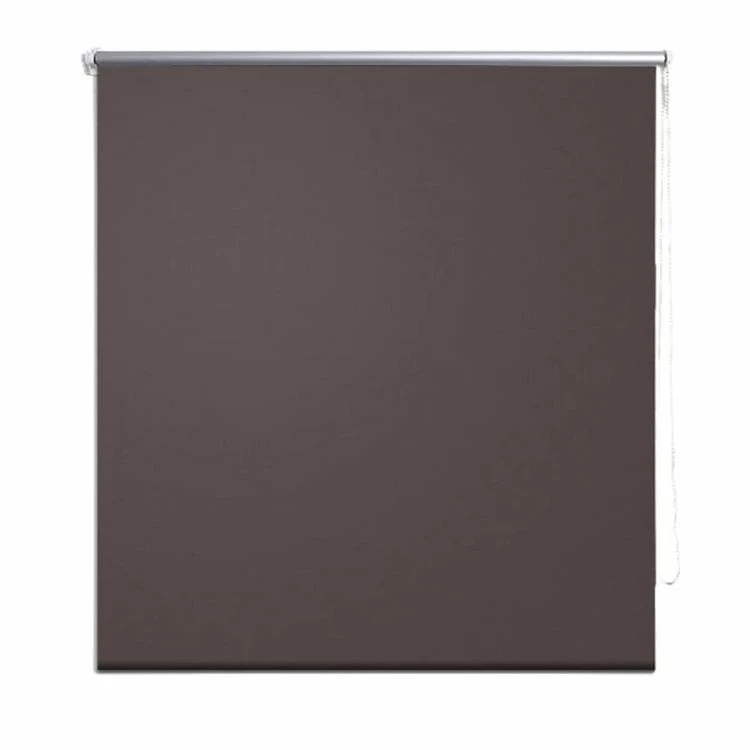 VIDAXL Store Enrouleur Occultant 80 X 175 Cm Marron 4 VIDAXL Store Enrouleur Occultant 80 X 175 Cm Marron – Image 2