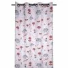 Lovely Casa Rideau à œillets Occultant 140x260 Cyrielle Rose