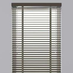 DECOSOL Decosol Store Horizontal Bois 50 Mm 80x180 Cm Taupe