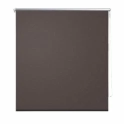 VIDAXL Store Enrouleur Occultant Marron 60 X 120 Cm -Auchan Boutique B2CD 4699