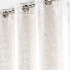 Paris Prix Rideau à Œillets Cadence 140x260cm Naturel -Auchan Boutique B2CD 473
