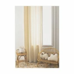 ATMOSPHERA Rideau à œillets 140x260 Arlequin Coton