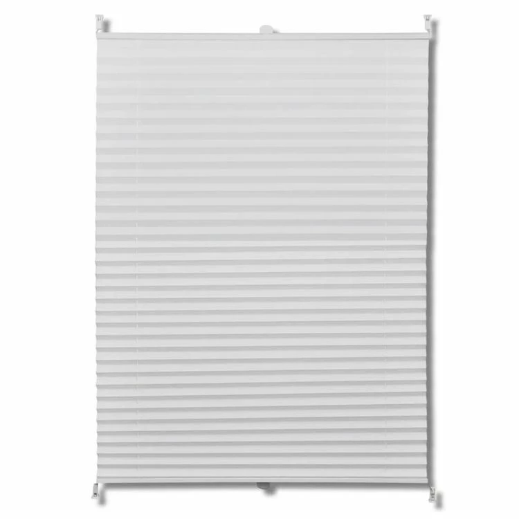 VIDAXL Store Plisse 80x200 Cm Blanc 4 VIDAXL Store Plisse 80x200 Cm Blanc – Image 2