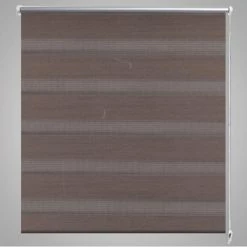 VIDAXL Store Enrouleur Tamisant 80 X 150 Cm Marron -Auchan Boutique B2CD 4845