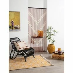 ATMOSPHERA Rideau De Porte Perles Bois Nam 90x200 -Auchan Boutique B2CD 501