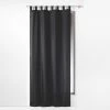 Paris Prix Rideau à Passants Essentiel 140x260cm Noir -Auchan Boutique B2CD 503