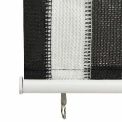 VIDAXL Store Roulant D'exterieur 60x140 Cm Rayures Anthracite Et Blanc 11 VIDAXL Store Roulant D'exterieur 60x140 Cm Rayures Anthracite Et Blanc -Auchan Boutique B2CD 5043