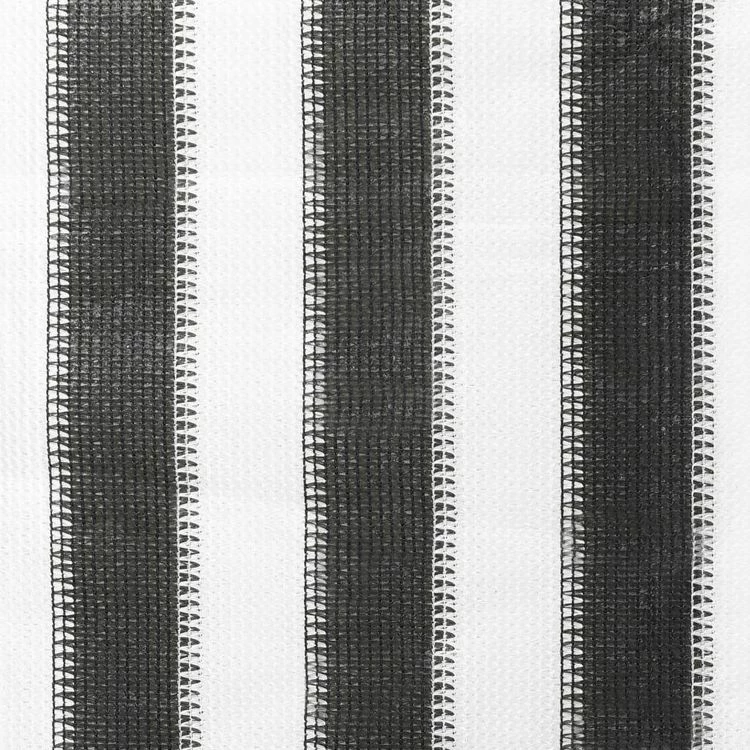 VIDAXL Store Roulant D'exterieur 60x140 Cm Rayures Anthracite Et Blanc 7 VIDAXL Store Roulant D'exterieur 60x140 Cm Rayures Anthracite Et Blanc – Image 5