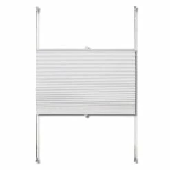 VIDAXL Store Plisse 50x125 Cm Blanc -Auchan Boutique B2CD 5055