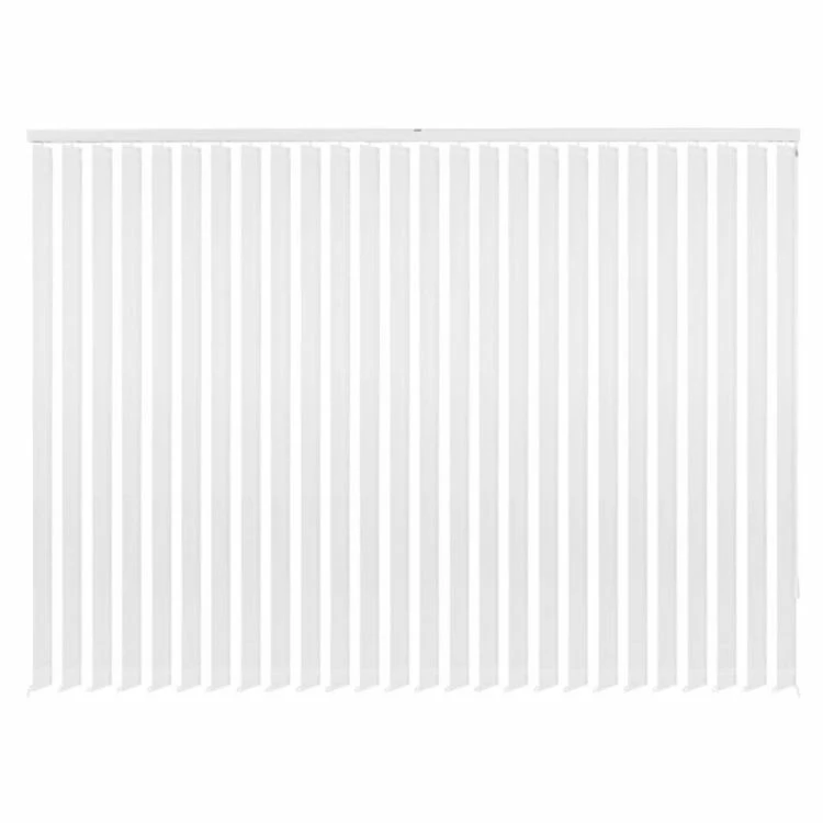 VIDAXL Store Vertical 120 X 180 Cm Tissu Blanc 4 VIDAXL Store Vertical 120 X 180 Cm Tissu Blanc – Image 2