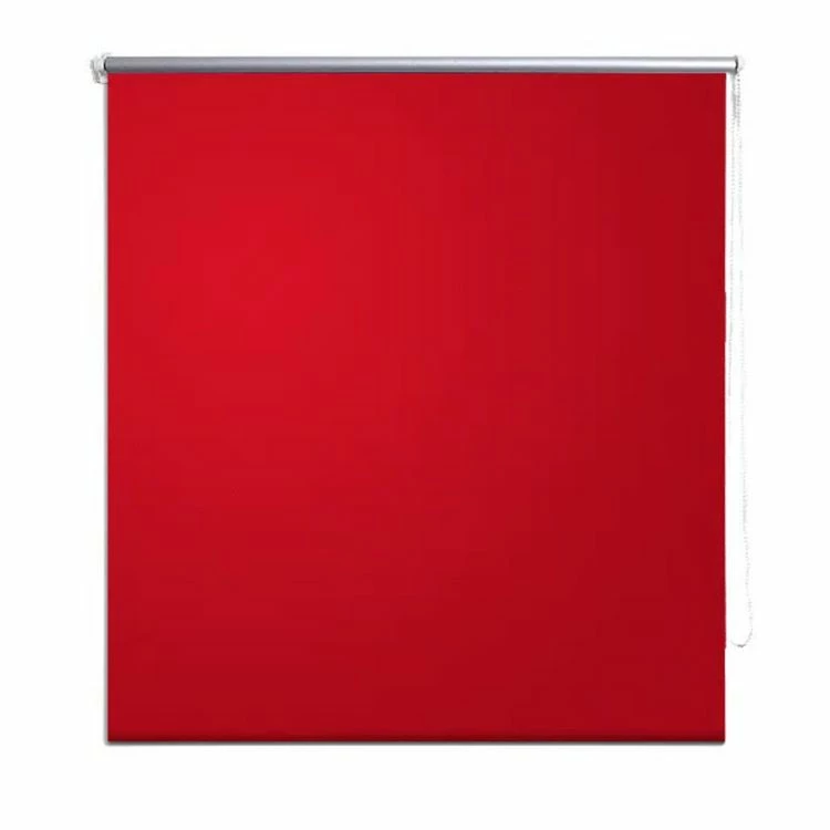 VIDAXL Store Enrouleur Occultant 100 X 175 Cm Rouge 4 VIDAXL Store Enrouleur Occultant 100 X 175 Cm Rouge – Image 2