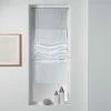 Paris Prix Store Voilage à Passants Stellaire 45x180cm Gris