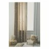 ATMOSPHERA Rideau à œillets 140x260 Tufté Coton -Auchan Boutique B2CD 528
