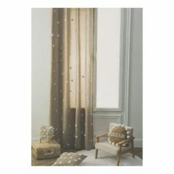 ATMOSPHERA Rideau à œillets 140x260 Tufté Coton