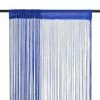 VIDAXL Rideau En Fils 2 Pcs 140 X 250 Cm Bleu -Auchan Boutique B2CD 531