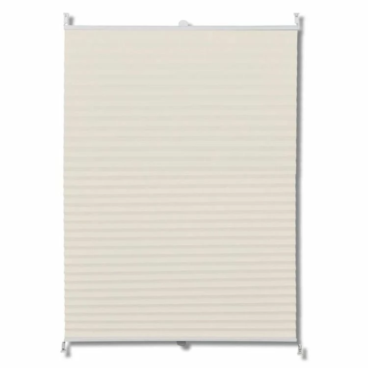 VIDAXL Store Plisse 50x100 Cm Creme 4 VIDAXL Store Plisse 50x100 Cm Creme – Image 2