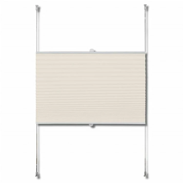 VIDAXL Store Plisse 40x100 Cm Creme 6 VIDAXL Store Plisse 40x100 Cm Creme – Image 4