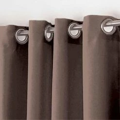 Paris Prix Rideau à Oeillets Essentiel 140x260cm Taupe 6 Paris Prix Rideau à Oeillets Essentiel 140x260cm Taupe -Auchan Boutique B2CD 547