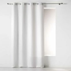 Paris Prix Rideau Uni Riad 140x260cm Blanc