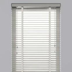 DECOSOL Decosol Store Horizontal Bois 50 Mm 160x180 Cm Blanc