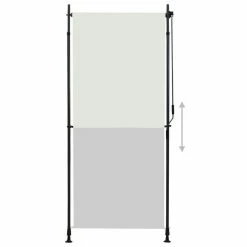 VIDAXL Store Roulant D'exterieur 100 X 270 Cm Creme -Auchan Boutique B2CD 5558